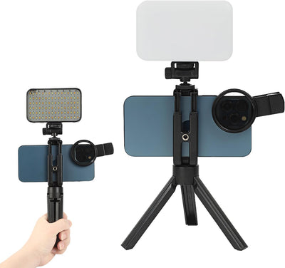 Luz tatuaje LED con filtro CPL y clip para fotos