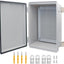 Caja eléctrica impermeable IP67 plástico ABS gris 11"