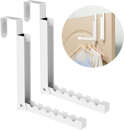 Colgador puerta plegable para secar ropa 2 Pzas