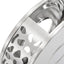 3 Pzas Calentador Té Acero Inox Base Universal Plateado