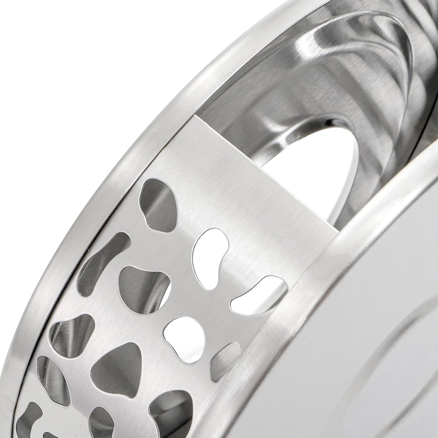 3 Pzas Calentador Té Acero Inox Base Universal Plateado