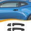 Cubierta manija puerta Chevy Camaro 16-23 fibra carbono 2pzas