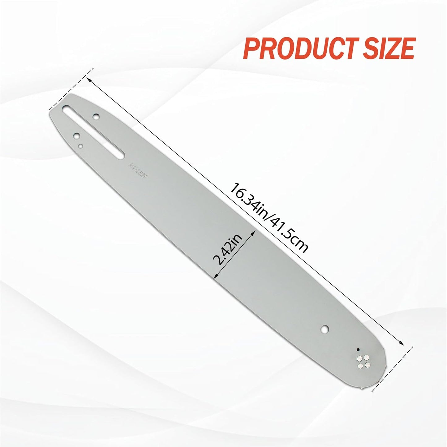 Barra guía repuesto 14" motosierra inalámbrica RYOBI 40V