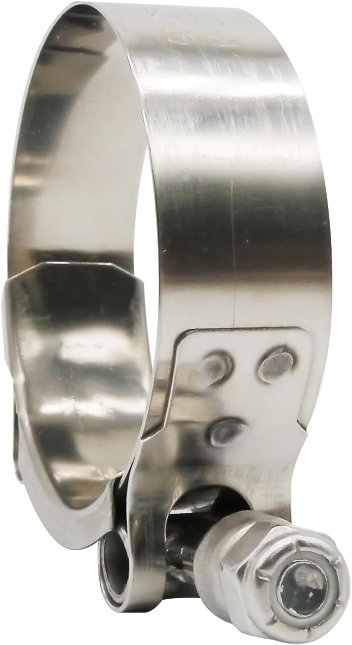 Abrazadera manguera perno T acero inox 1.25" 35-40mm