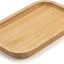 Bandeja baño bambú 7.9x5.1" organización decoración