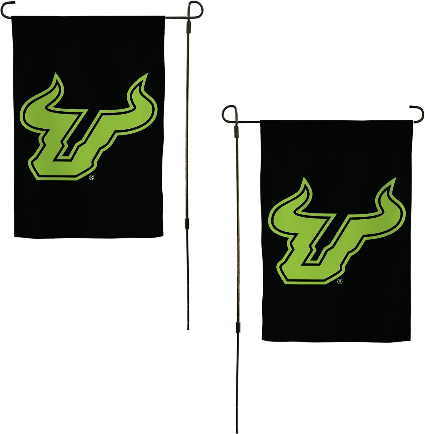 Bandera USF Toros 19x12pulg para eventos al aire libre