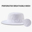 Sombrero sol UPF 50 malla perforada ajustable transpirable