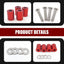 Kit elevador capó motor turbo universal aluminio 0.315pulg