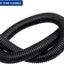 Tubo malla divisible para cables 3/8pulg 32pies negro
