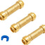 Acoplamiento deslizante 3/4" latón para tubería PEX