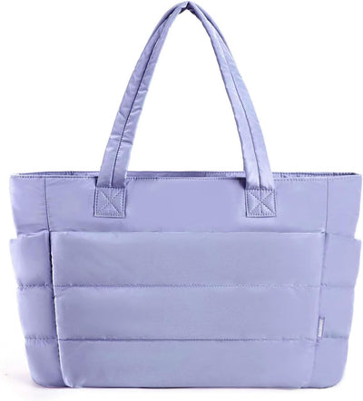 Bolsa de almuerzo aislada para mujer con bolsillos acolchados