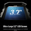 Cámara térmica F2VW 256x192 IR con visual 2MP 3.2"