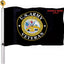 Bandera militar EE.UU. 3x5" doble cara 3 capas latón