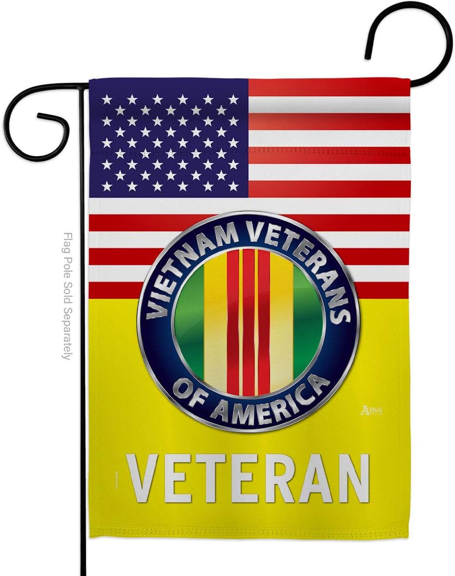 Bandera Vietnam EE.UU. honor a veteranos