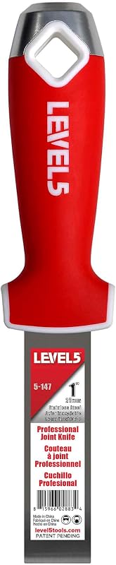 Cuchillo yeso acero inox agarre suave 1pulg