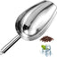 Cuchara hielo acero inox 12oz para cocina bar fiesta