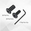 Set 20 pernos M8x20mm y tuercas M8x18mm con llave hexagonal