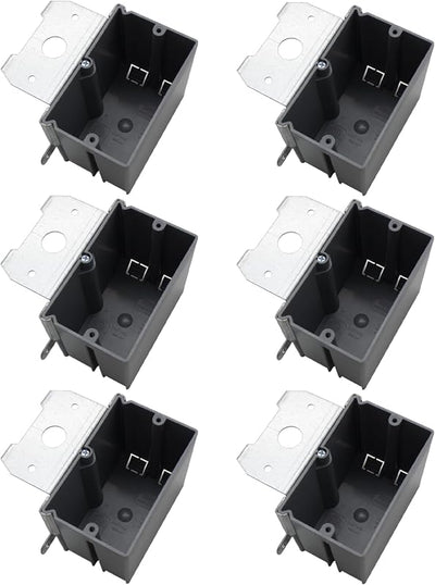 Caja eléctrica PVC ajustable 21" cúbicas ETL 6 Pzas