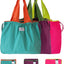 Paquete de 3 bolsas reutilizables para comestibles coloridas