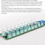 Pantalla LED VU medidor sonido con control ajustable