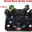 Pinza freno trasera m8x1.25 para 50cc 110cc 125cc dirt bike