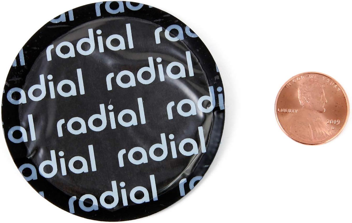 Parches vulcanización neumáticos radiales 2.244pulg pack 50