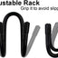 Perchas cadena para valla sostener postes cepillos hasta 2lb