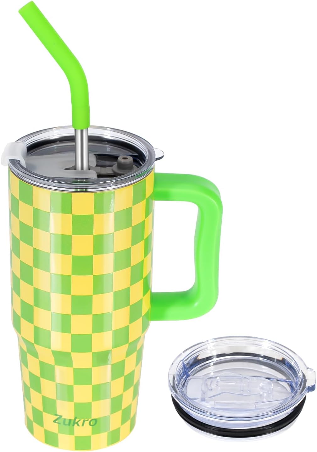 Vaso acero inox 24oz con popote 20h frío 6h caliente
