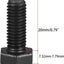 Tornillos acero carbono Grado 8.8 cabeza hexagonal 5uds