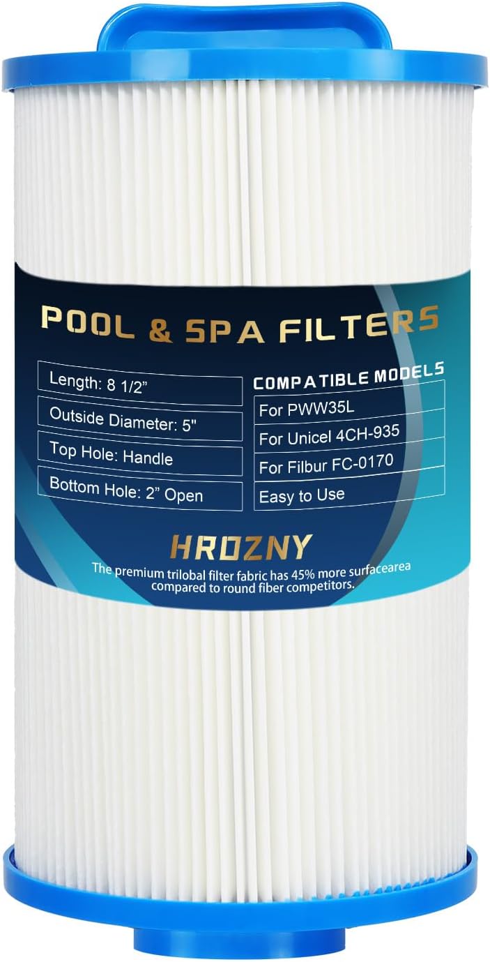 Filtro repuesto bañera hidromasaje 35pies2 comp Unicel
