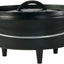Horno holandés para campamentos Negro