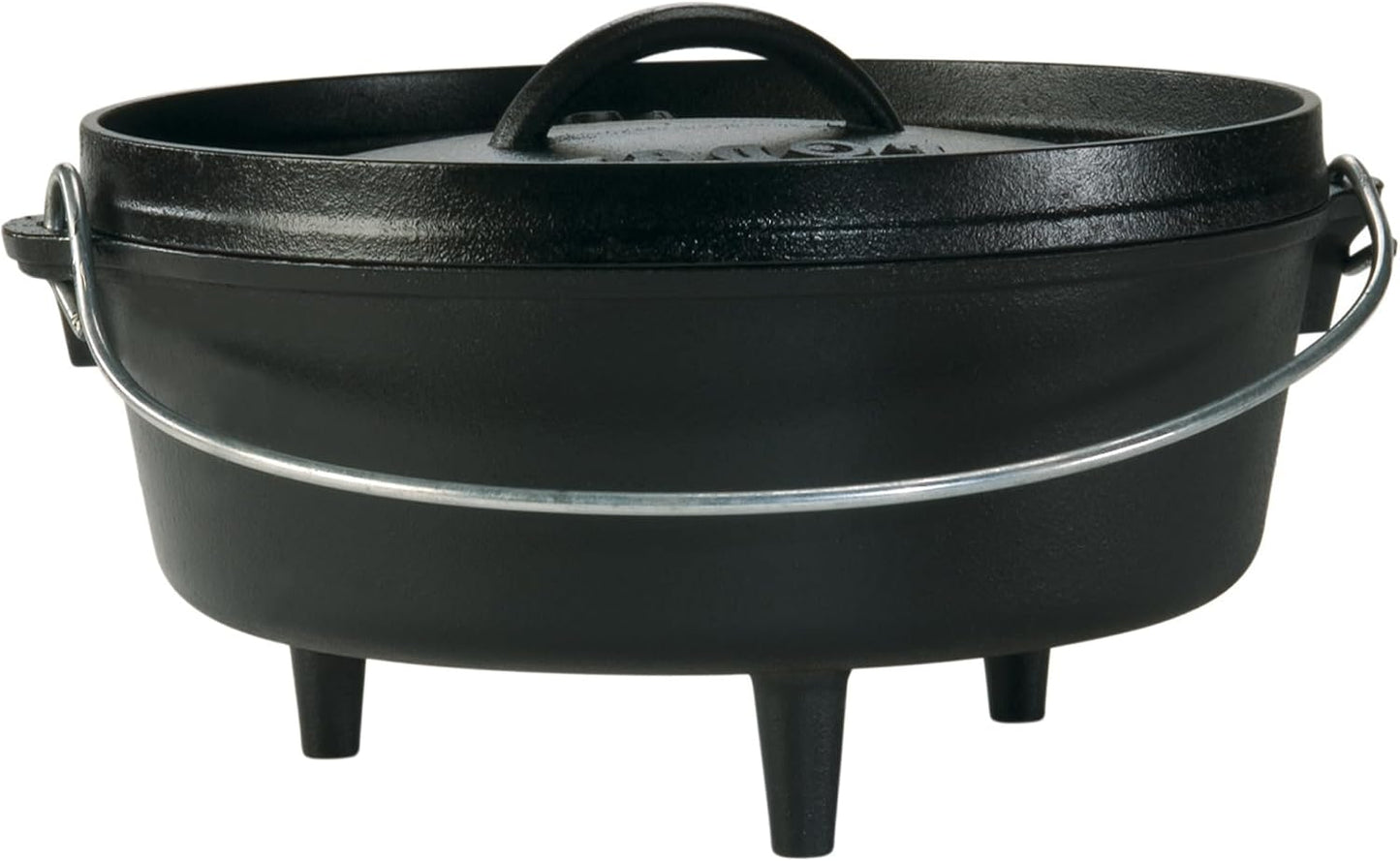 Horno holandés para campamentos Negro