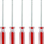 Destornillador Torx T9 punta magnética 3pulg 6 puntos