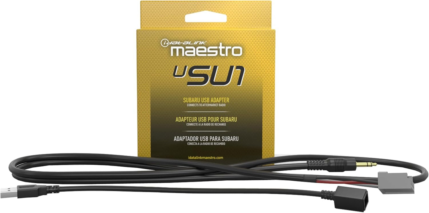 Adaptador USB para Subaru 2008-14 con entrada AUX