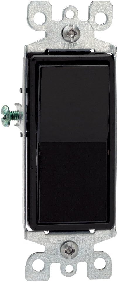 Interruptor CA 15A 120/277V negro pack 10