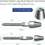 20 Pzas Tensor Cable QuickLock para poste madera T316
