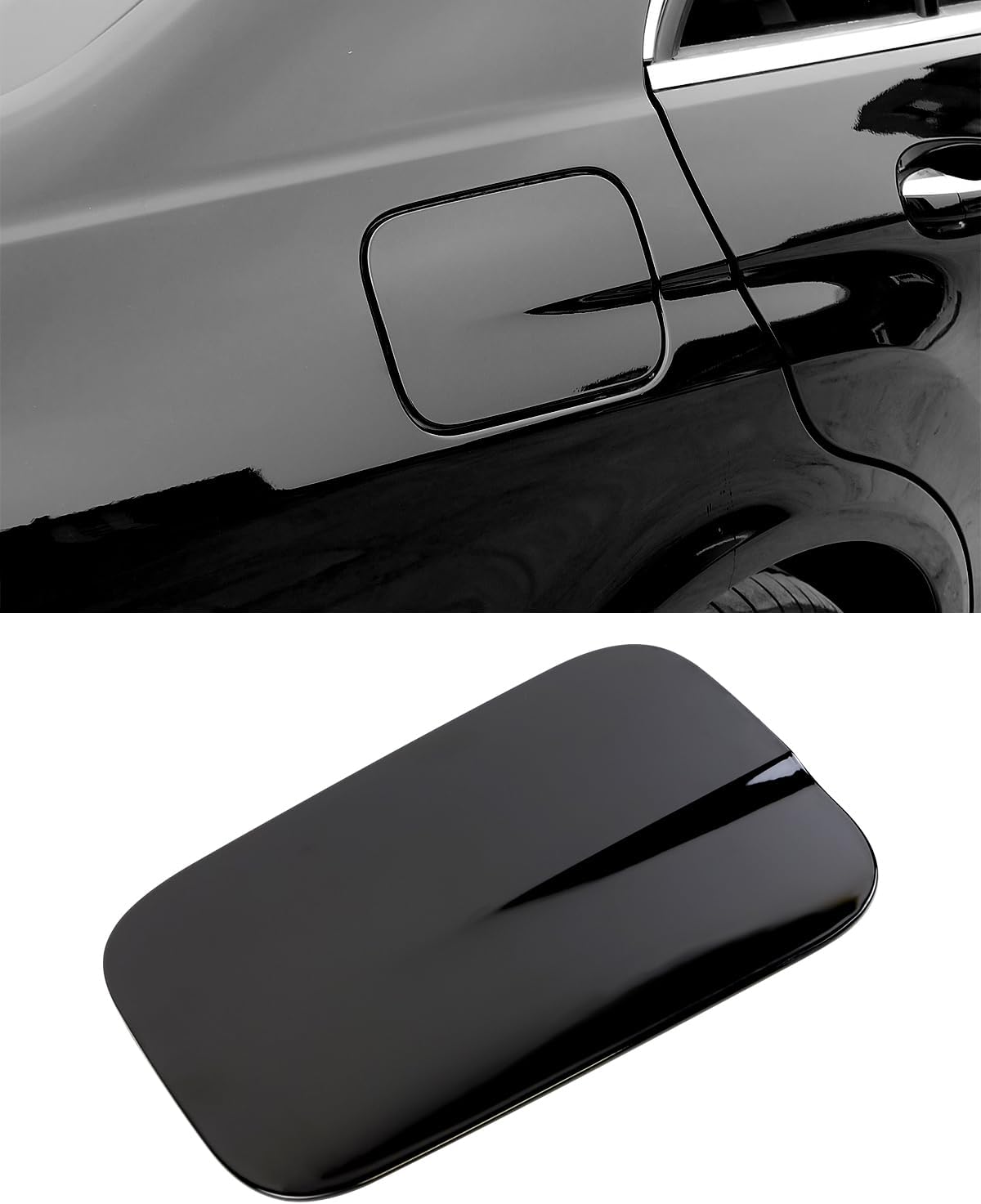 Cubierta tanque combustible Mercedes-Benz W212 E-Class negro