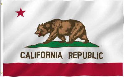 Bandera estado California