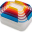 Set recipientes plástico con tapa hermética