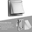 Rejilla ventilación secadora 6" acero inox remov.