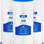 Cartucho filtro agua poliéster 10x4.5pulg 50micrones R50-BBSA