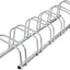 Soporte 6 bicicletas ajustable para garaje interior y