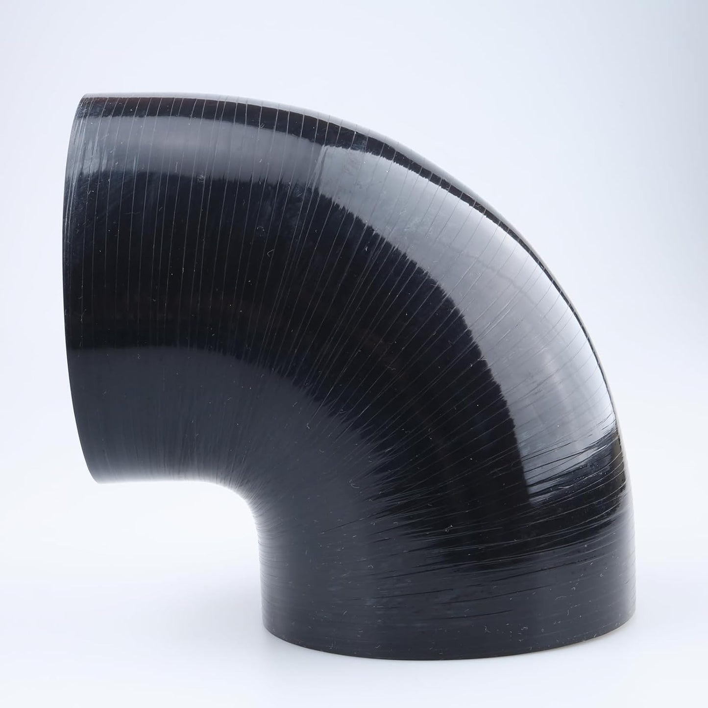 Acoplador codo 90 grados manguera silicona 4.72"