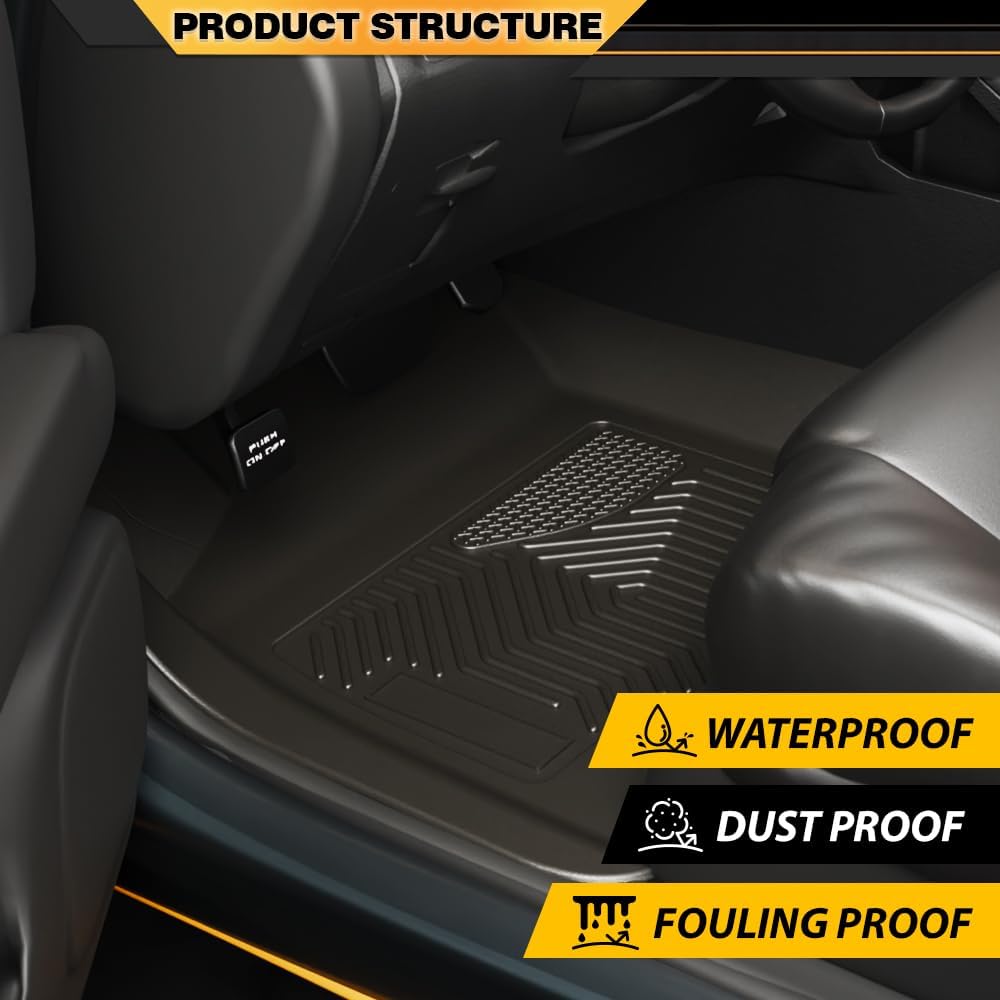 Alfombrillas TPE comp Honda CR-V 17-22 1ª y 2ª fila