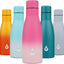 Botella agua acero inox 12oz térmica color cereza