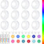 Luces LED 12 colores control remoto para armario cocina pack 12