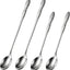 Set 4 Cucharas Té Helado Acero Inox 7.9x10.3pulg