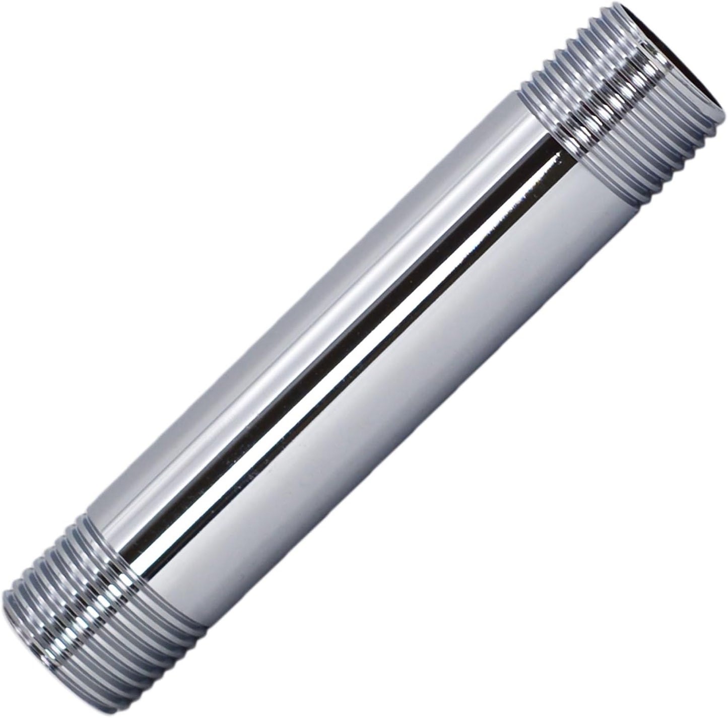 Boquilla tubo latón IPS ½x4 cromo pulido