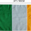 Bandera Irlanda 2x3ft 210D Oxford Grommets Latón