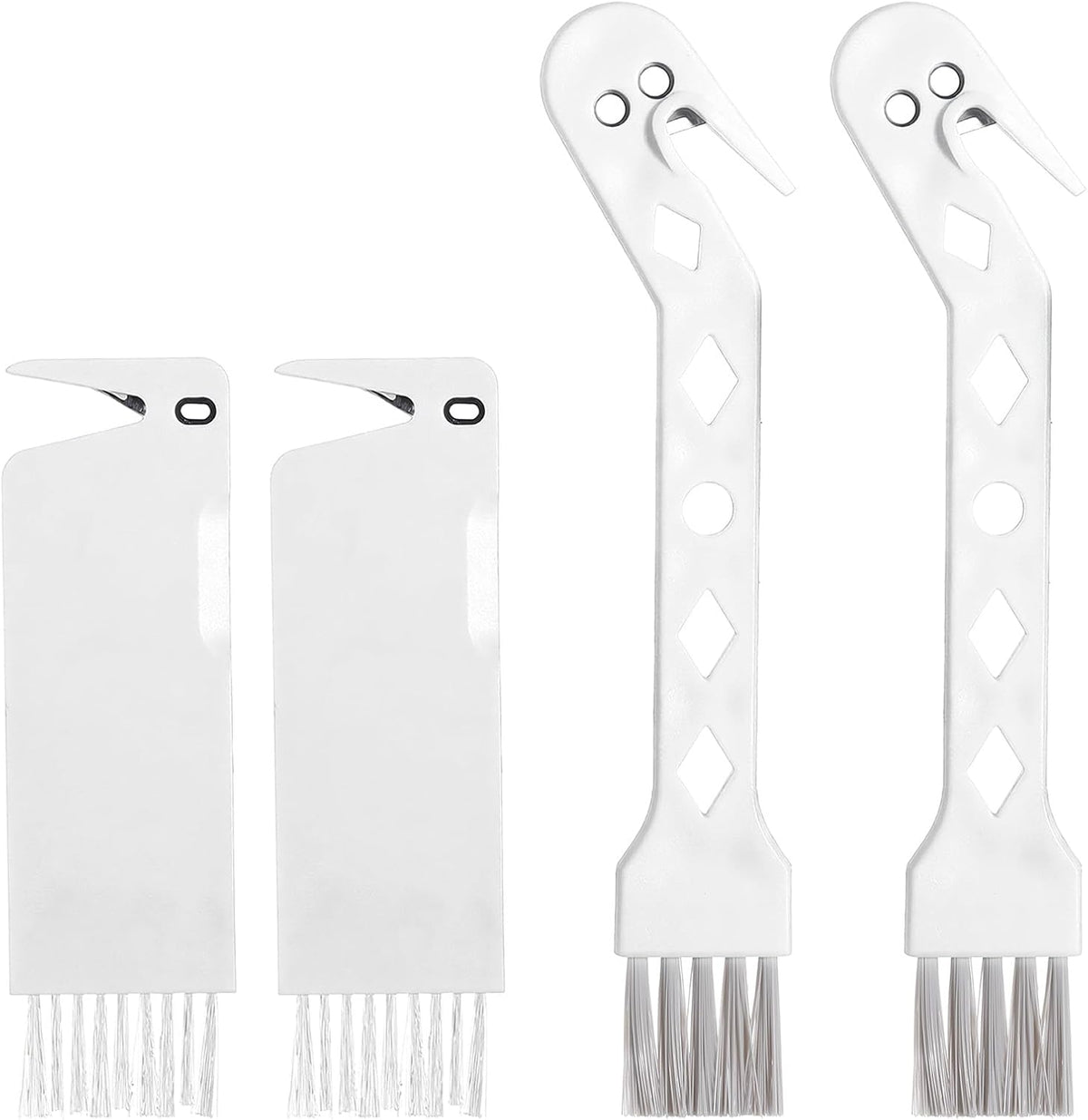4 Herramientas Limpieza Aspiradora Mano Universal Blanco